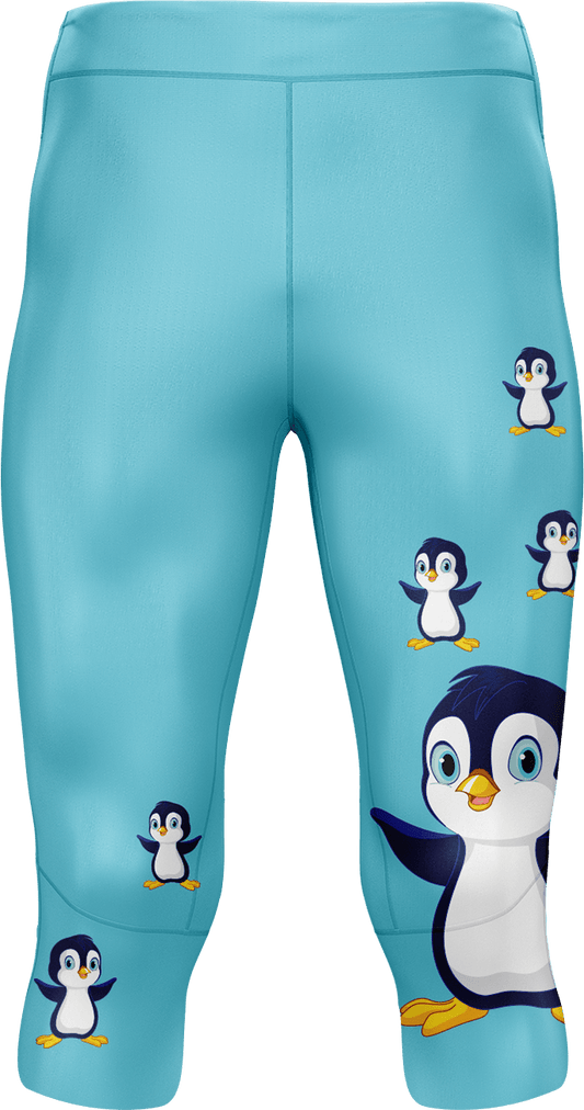 Pranksta Penguin tights 3/4 or full length - fungear.com.au