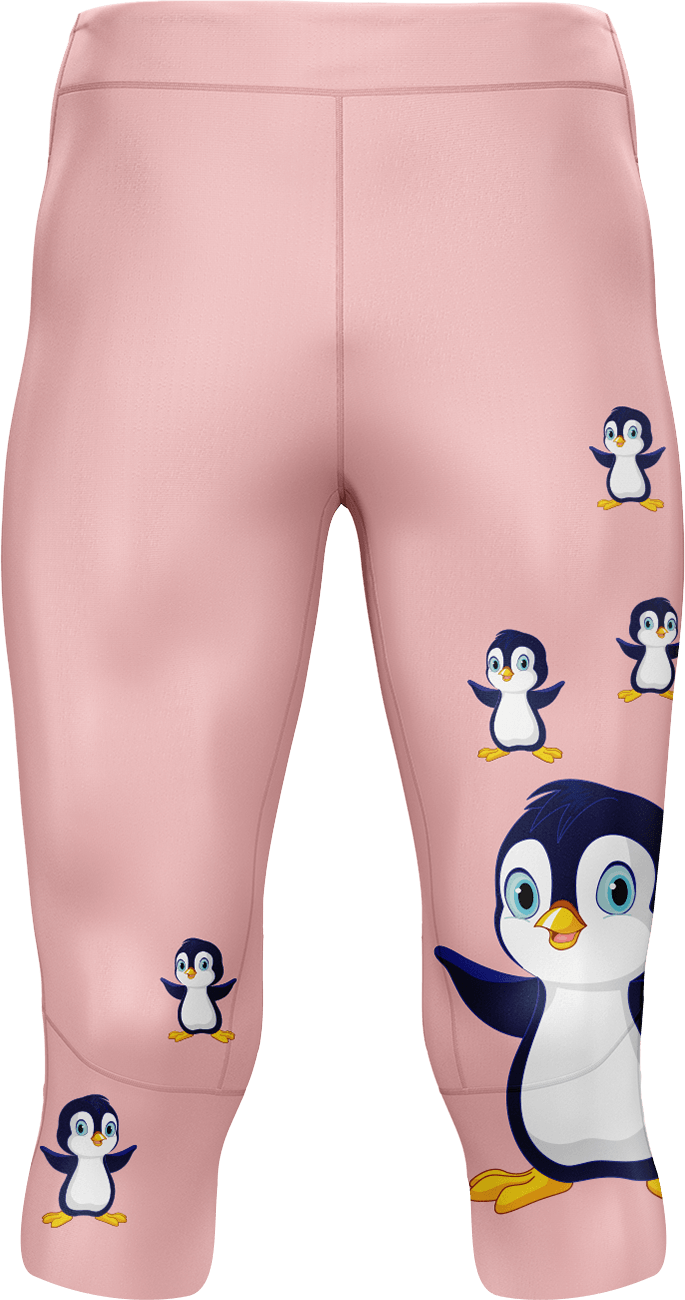 Pranksta Penguin tights 3/4 or full length - fungear.com.au