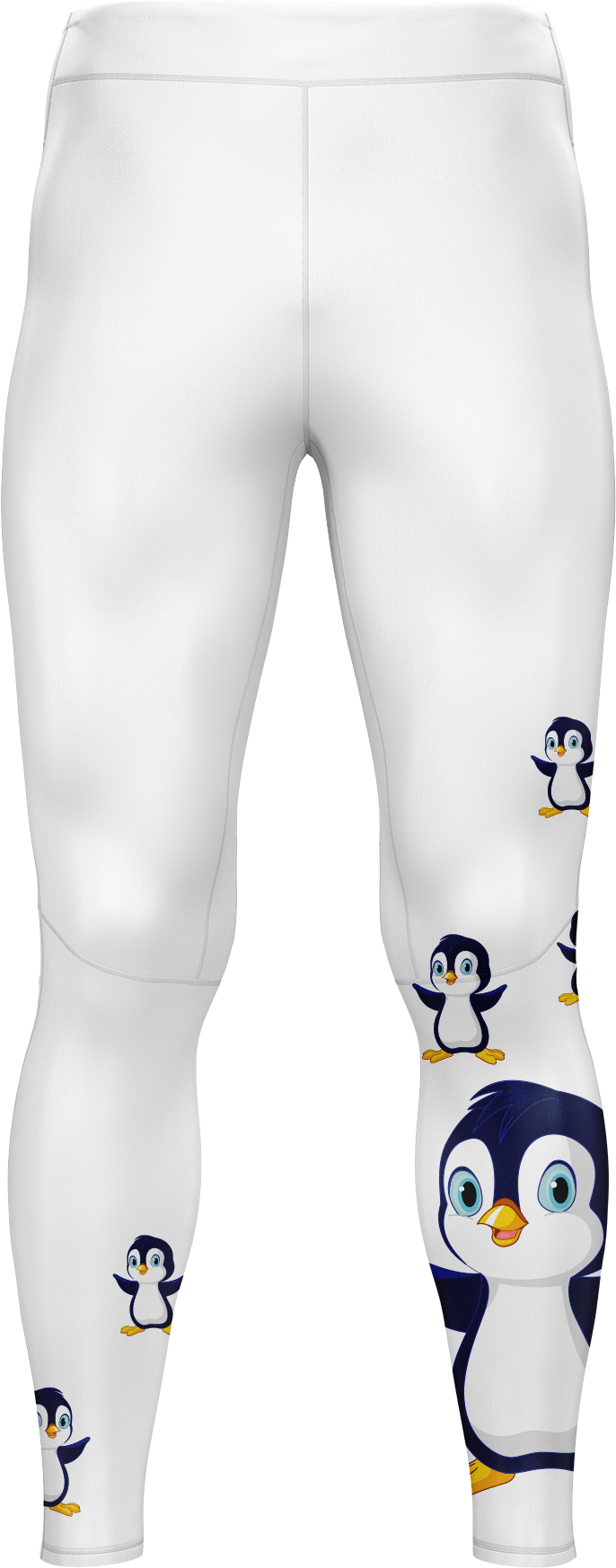 Pranksta Penguin tights 3/4 or full length - fungear.com.au