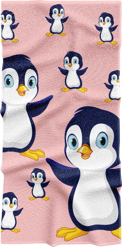 Pranksta Penguin Towels - fungear.com.au