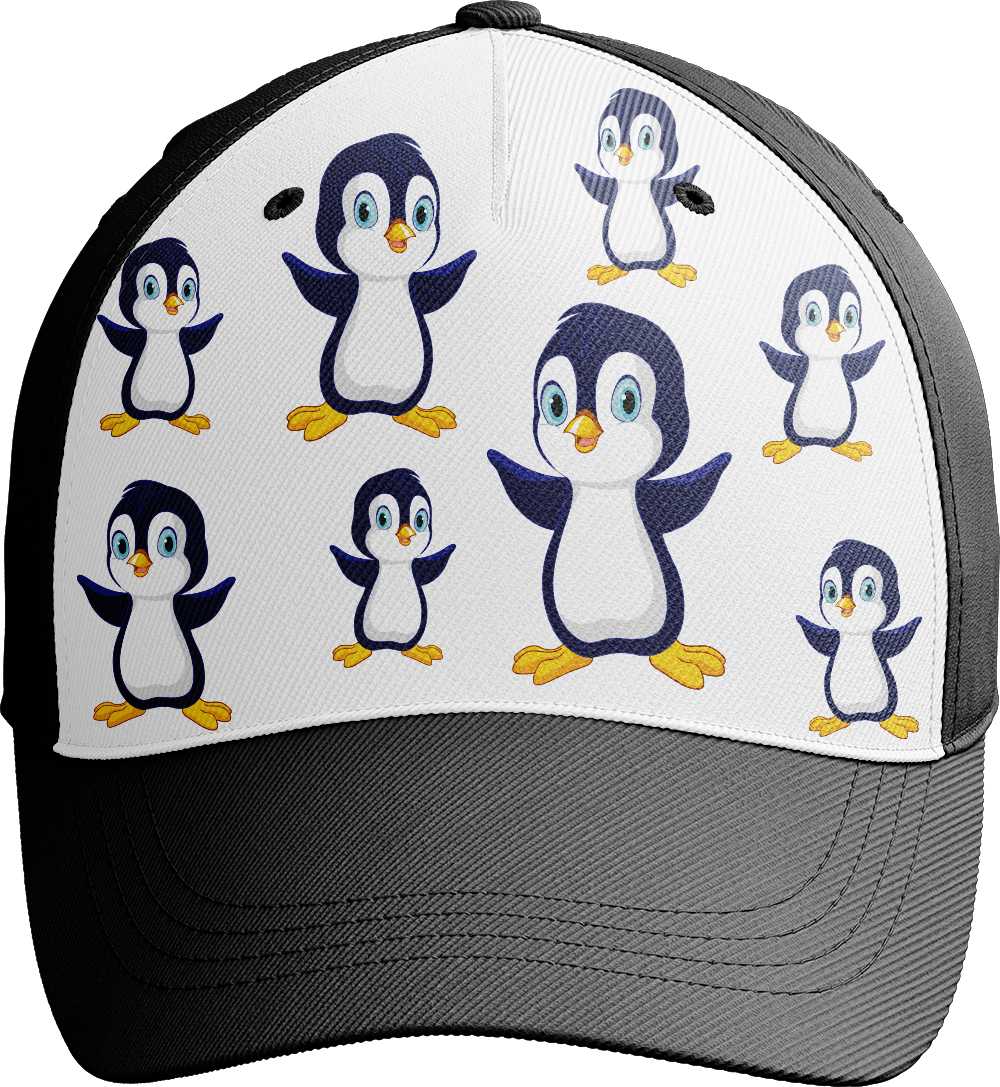 Pranksta Penguin Trucker Cap - fungear.com.au