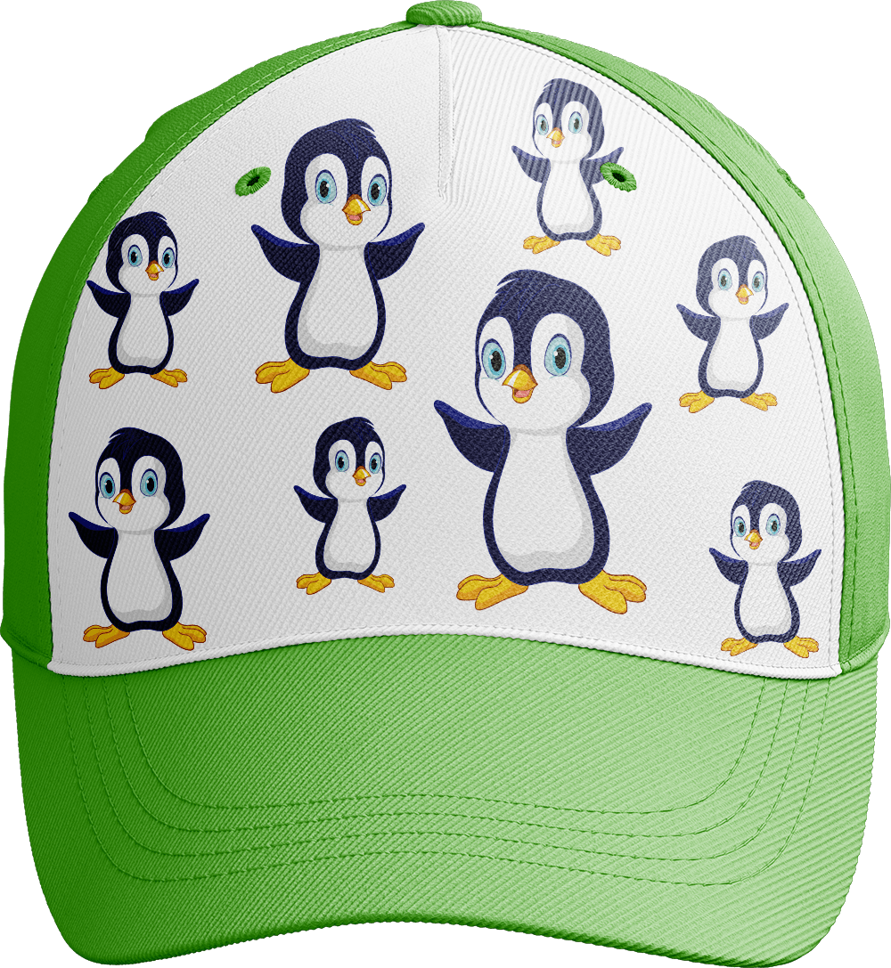 Pranksta Penguin Trucker Cap - fungear.com.au