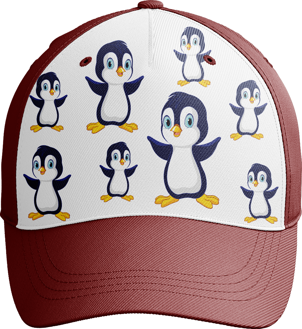 Pranksta Penguin Trucker Cap - fungear.com.au