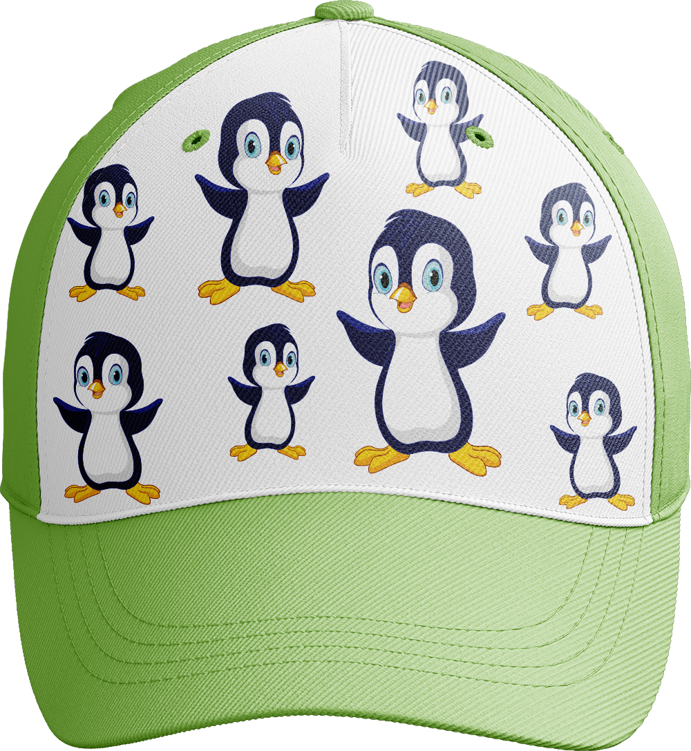 Pranksta Penguin Trucker Cap - fungear.com.au