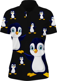 Pranksta Penguin Women's Polo 1