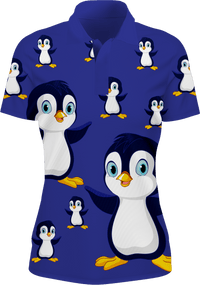 Pranksta Penguin Women's Polo 3