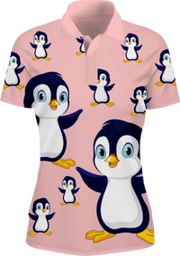 Pranksta Penguin Women's Polo 2