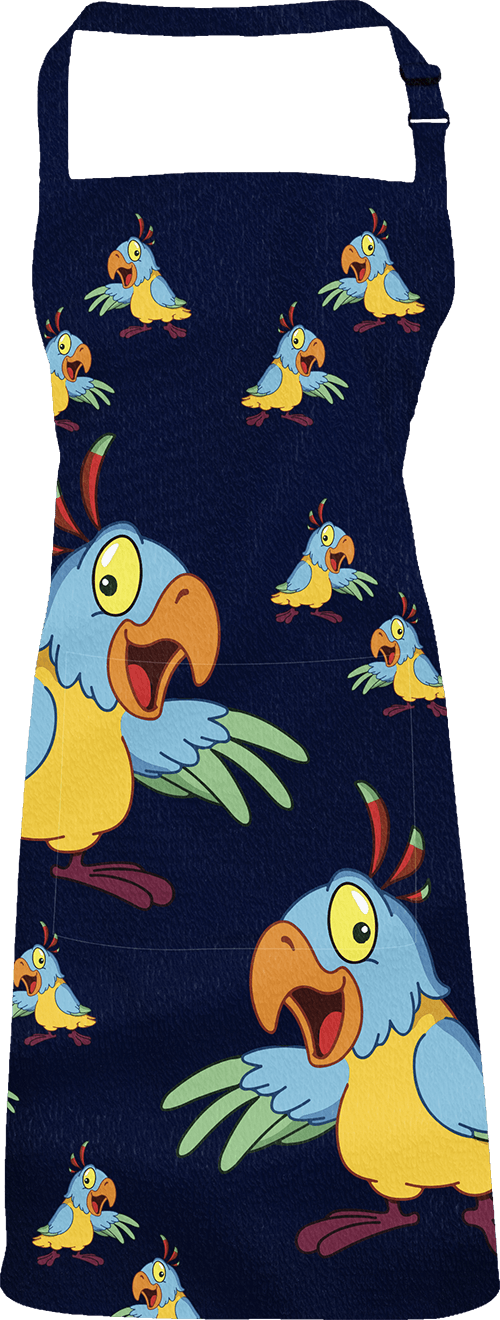 Psycho Parrot Apron