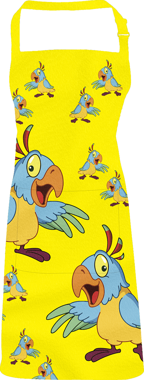 Psycho Parrot Apron