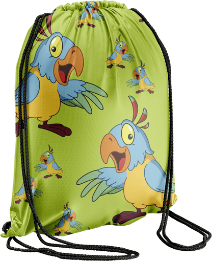 Psycho Parrot Back Bag - fungear.com.au