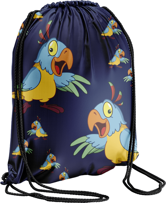 Psycho Parrot Back Bag - fungear.com.au