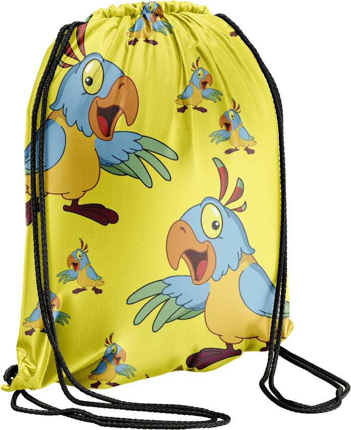 Psycho Parrot Back Bag - fungear.com.au