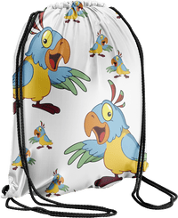 Psycho Parrot Back Bag 2