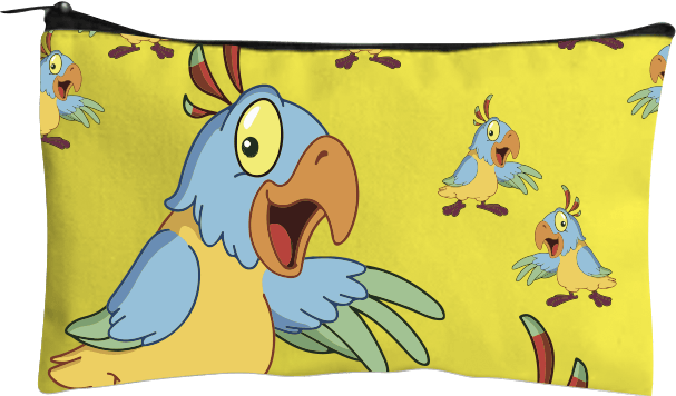 Psycho Parrot Jumbo Pencil Case