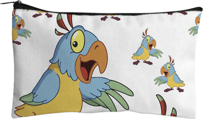 Psycho Parrot Jumbo Pencil Case - fungear.com.au