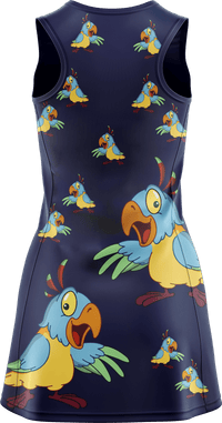 Psycho Parrot Ladies Mini Dress 5