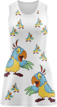 Psycho Parrot Ladies Mini Dress 4