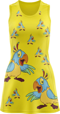 Psycho Parrot Ladies Mini Dress 2