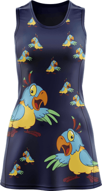 Psycho Parrot Ladies Mini Dress 1