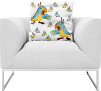 Psycho Parrot Pillows Cushions 1