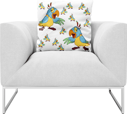 Psycho Parrot Pillows Cushions - fungear.com.au