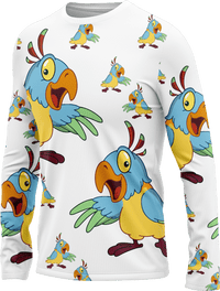 Psycho Parrot Rash Shirt Long Sleeve 4