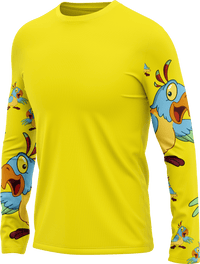 Psycho Parrot Rash Shirt Long Sleeve 6