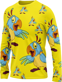 Psycho Parrot Rash Shirt Long Sleeve 5