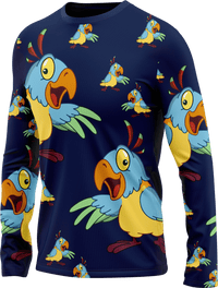 Psycho Parrot Rash Shirt Long Sleeve 7