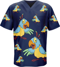 Psycho Parrot Scrubs 1