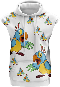 Psycho Parrot Sleeveless Hoodie 2