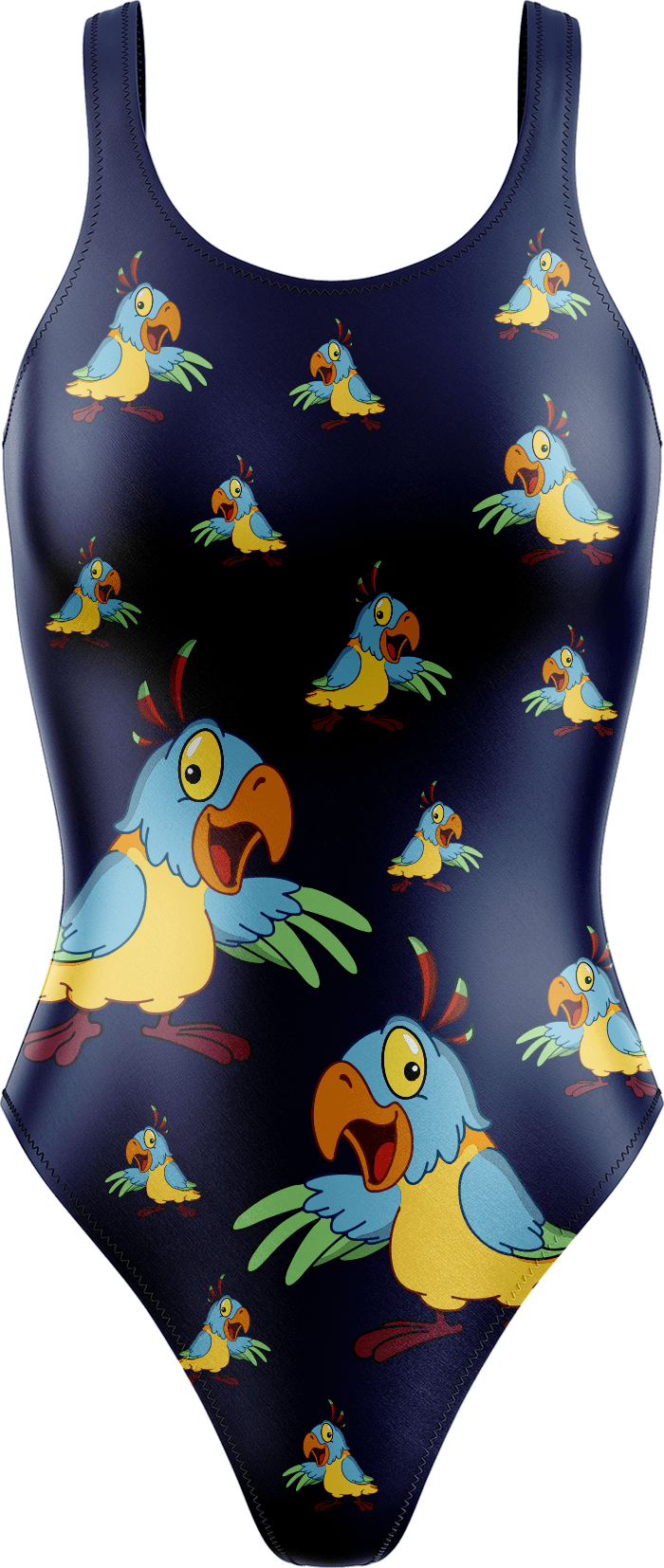 Psycho Parrot Swimsuits - fungear.com.au