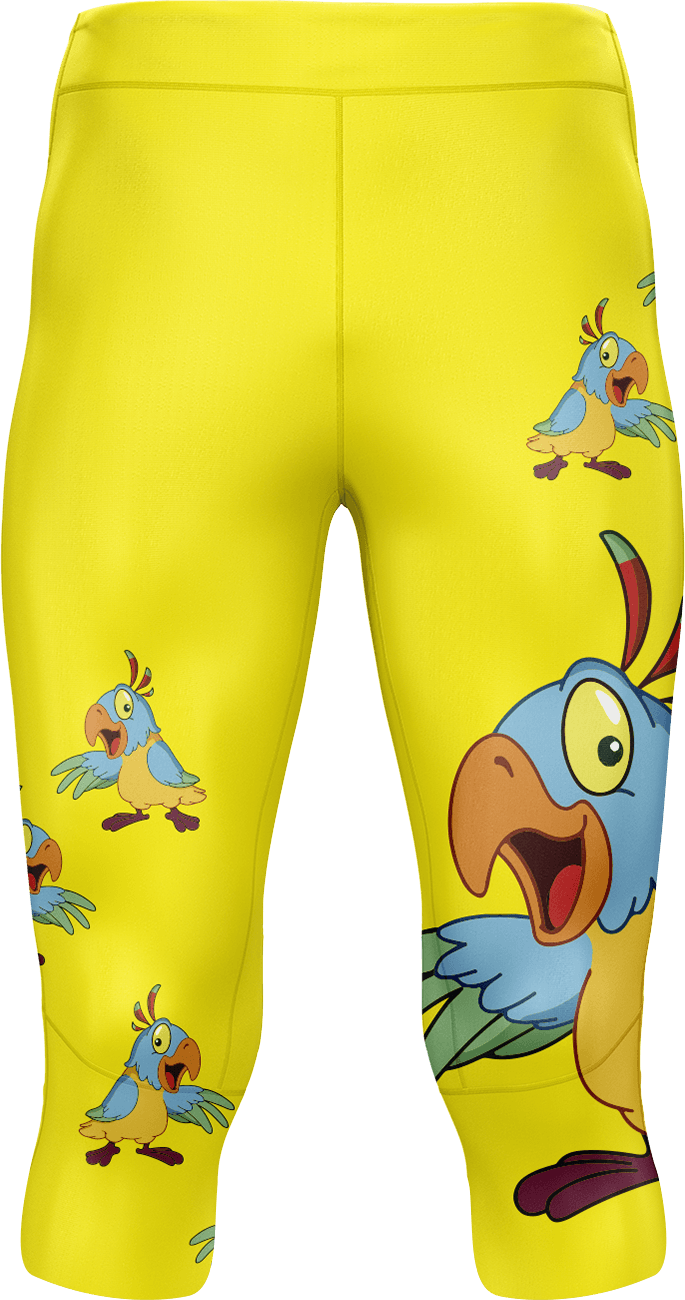 Psycho Parrot tights 3/4 or full length - fungear.com.au