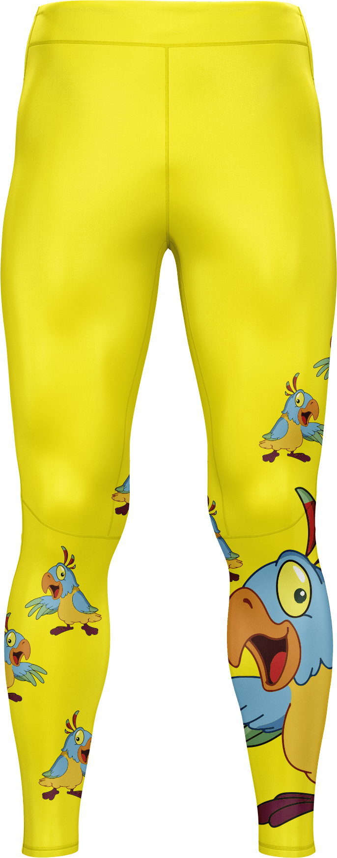 Psycho Parrot tights 3/4 or full length - fungear.com.au