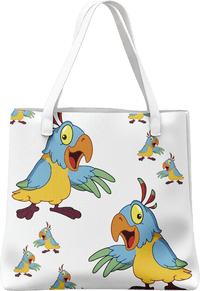 Psycho Parrot Tote Bag 4