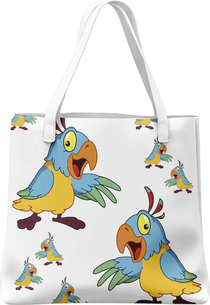 Psycho Parrot Tote Bag - fungear.com.au