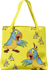 Psycho Parrot Tote Bag 2