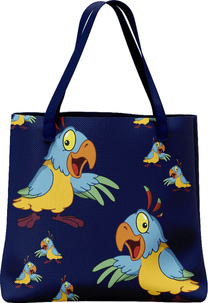 Psycho Parrot Tote Bag - fungear.com.au