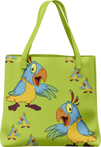 Psycho Parrot Tote Bag 3