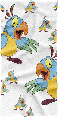Psycho Parrot Towels 1