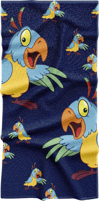 Psycho Parrot Towels 4
