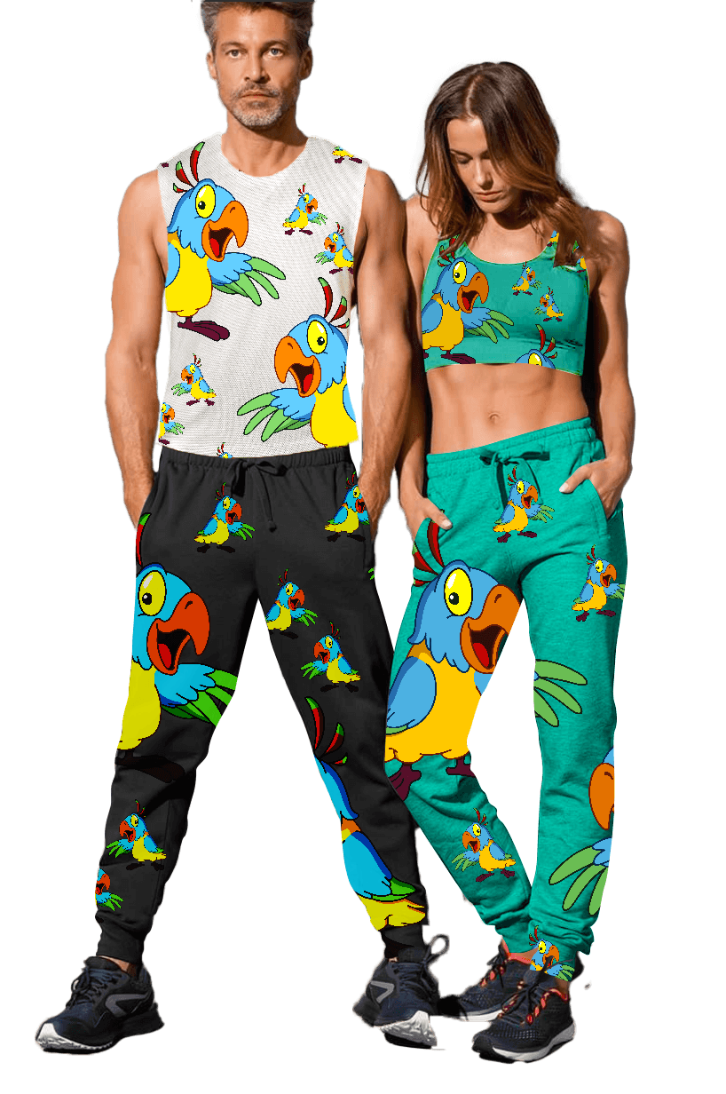 Psycho Parrot Tracky Dacks - fungear.com.au