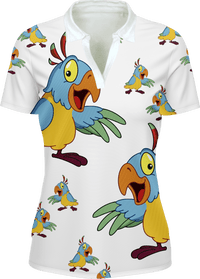 Psycho Parrot Women's Polo 3