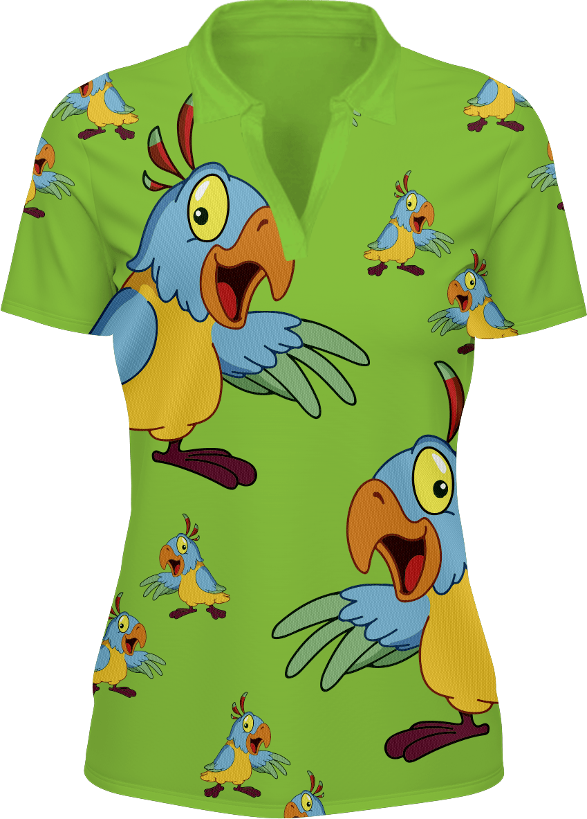Psycho Parrot Women's Polo