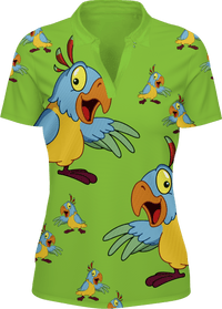 Psycho Parrot Women's Polo 4