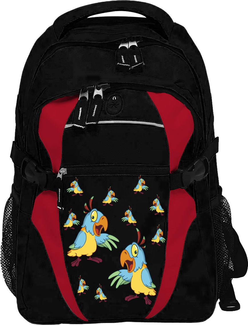 Psycho Parrot Zenith Backpack Limited Edition - fungear.com.au