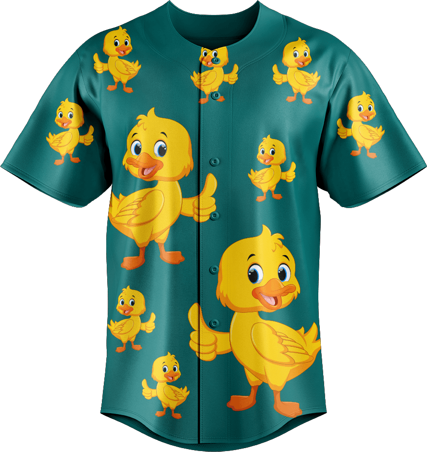 Quack Duck Baseball Jerseys - fungear.com.au