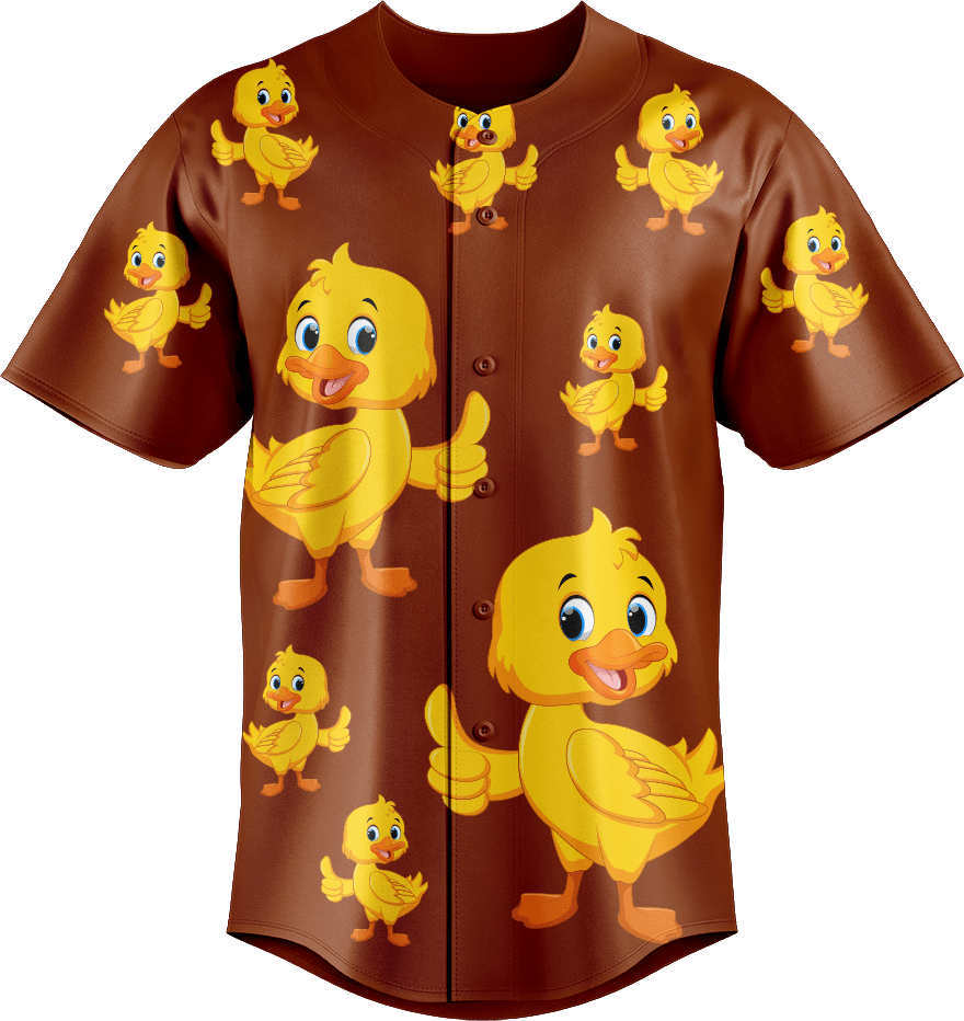 Quack Duck Baseball Jerseys - fungear.com.au