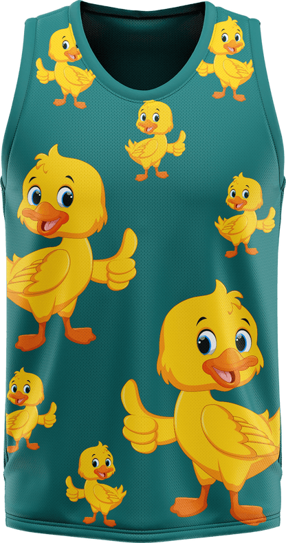 Quack Duck Basketball Jersey - fungear.com.au