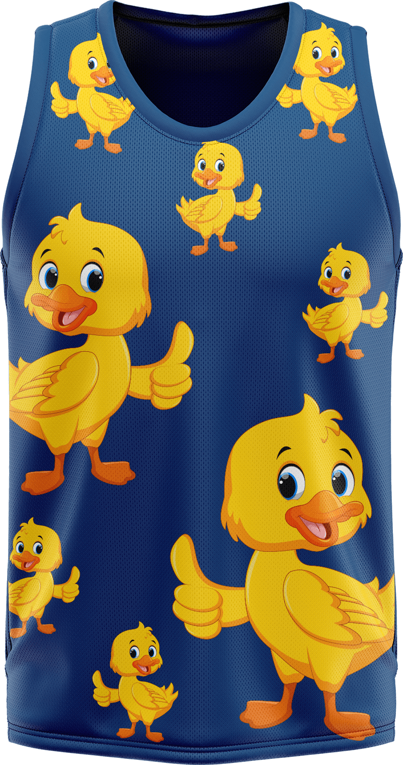 Quack Duck Basketball Jersey - fungear.com.au